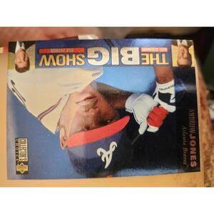 1997 Upper Deck Collector's Choice Andruw Jones Braves The Big Show Insert #3/45